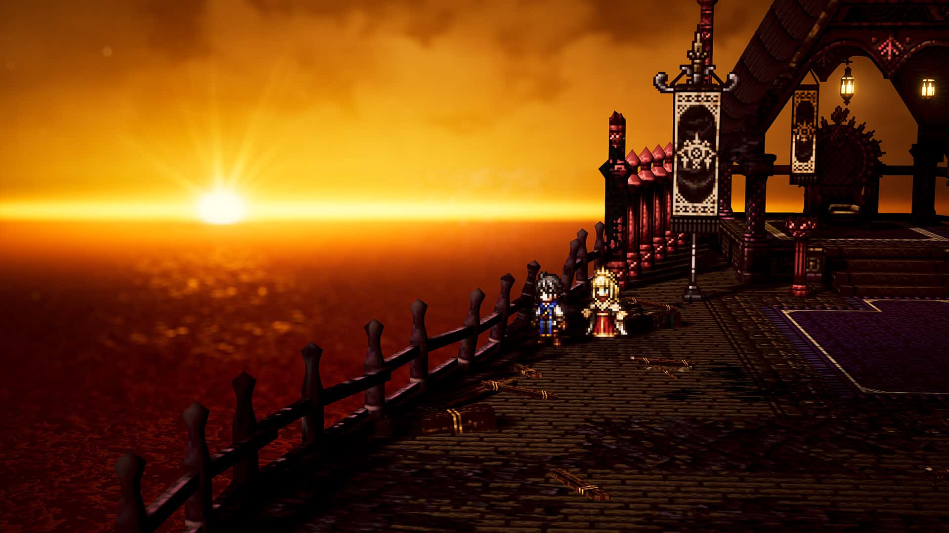 歧路旅人0 OCTOPATH TRAVELER 0 中文版插画