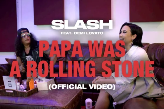Slash – Papa Was A Rolling Stone Ft. Demi Lovato